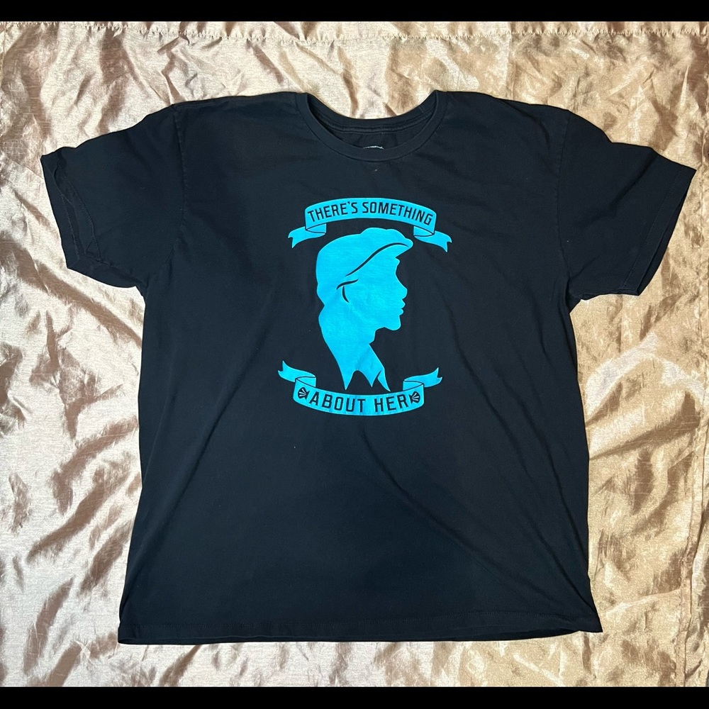 The Little Mermaid Ariel prince Eric Something About Her graphic T-Shirt XXL